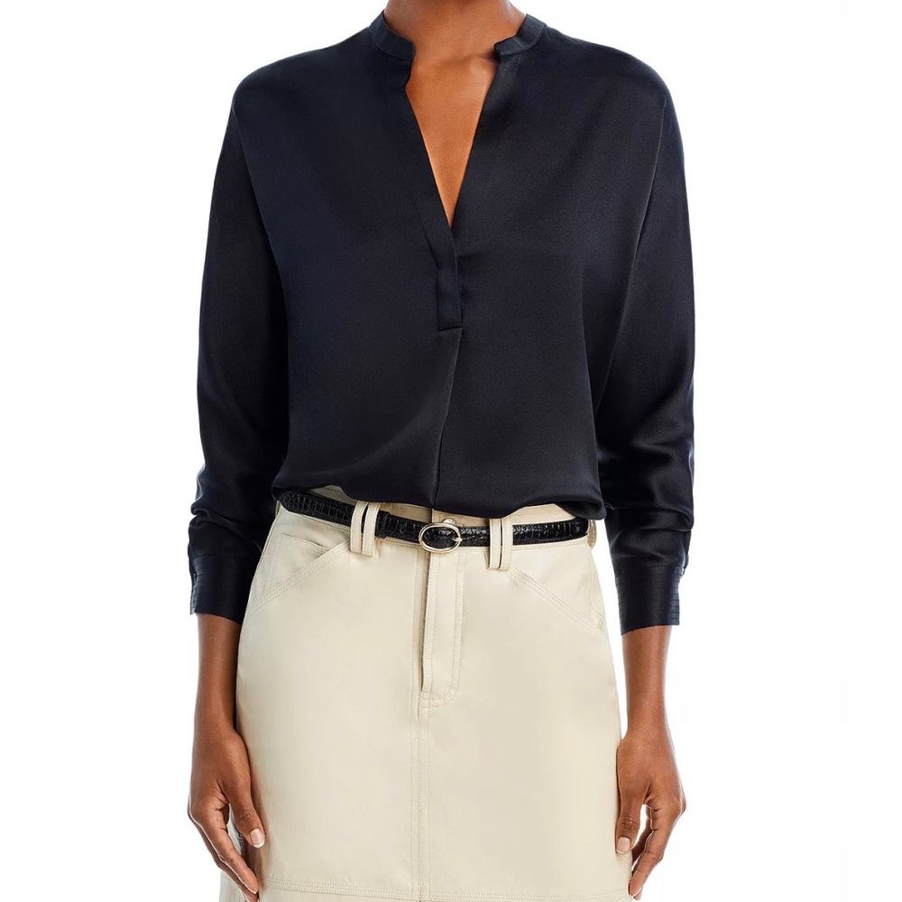 VINCE 100% Silk Blouse 🕊️